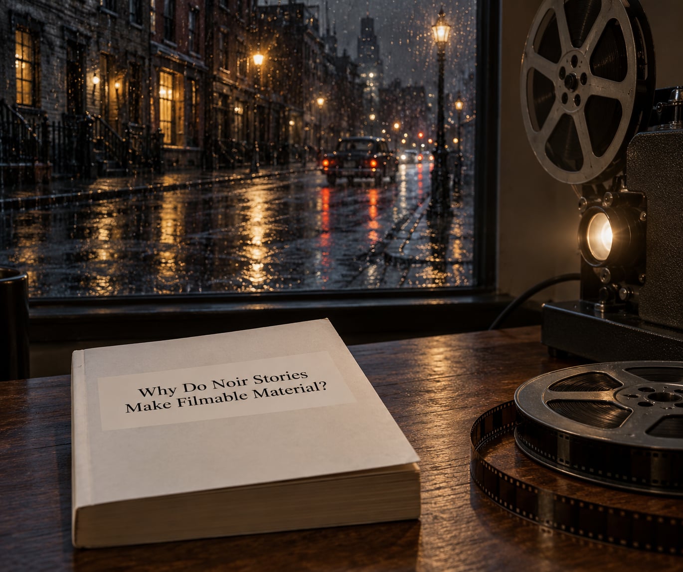 Why Do Noir Stories Make Filmable Material?